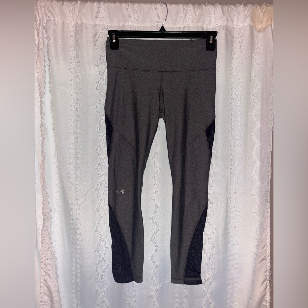 Under Armour Charcoal and Black Leggings